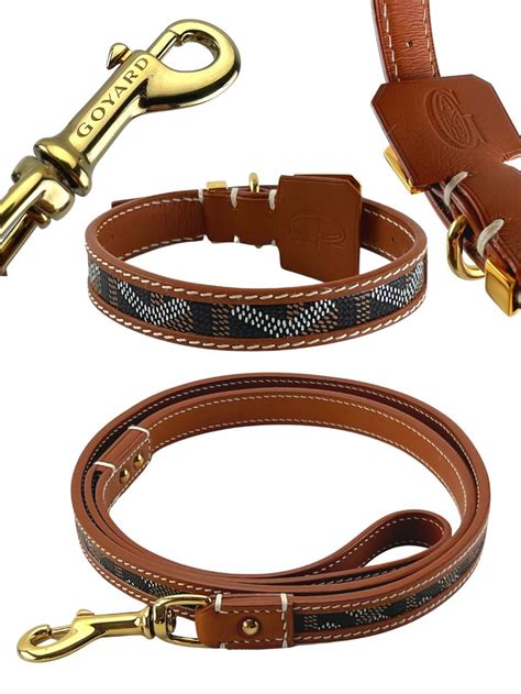 goyard dog leash price|goyard dog collar and leash.